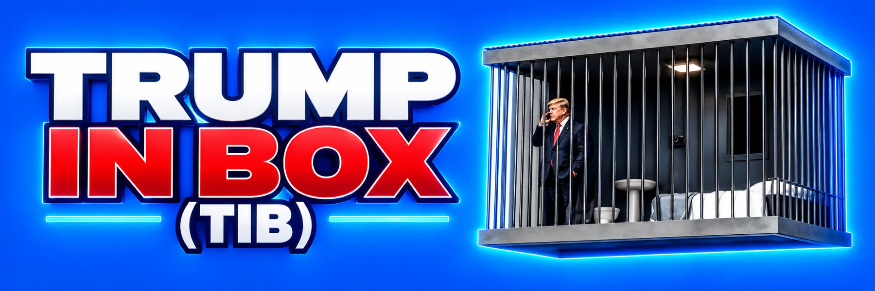 Trump In Box banner